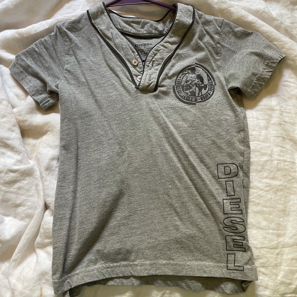 Boys gray Diesel tshirt NWOT